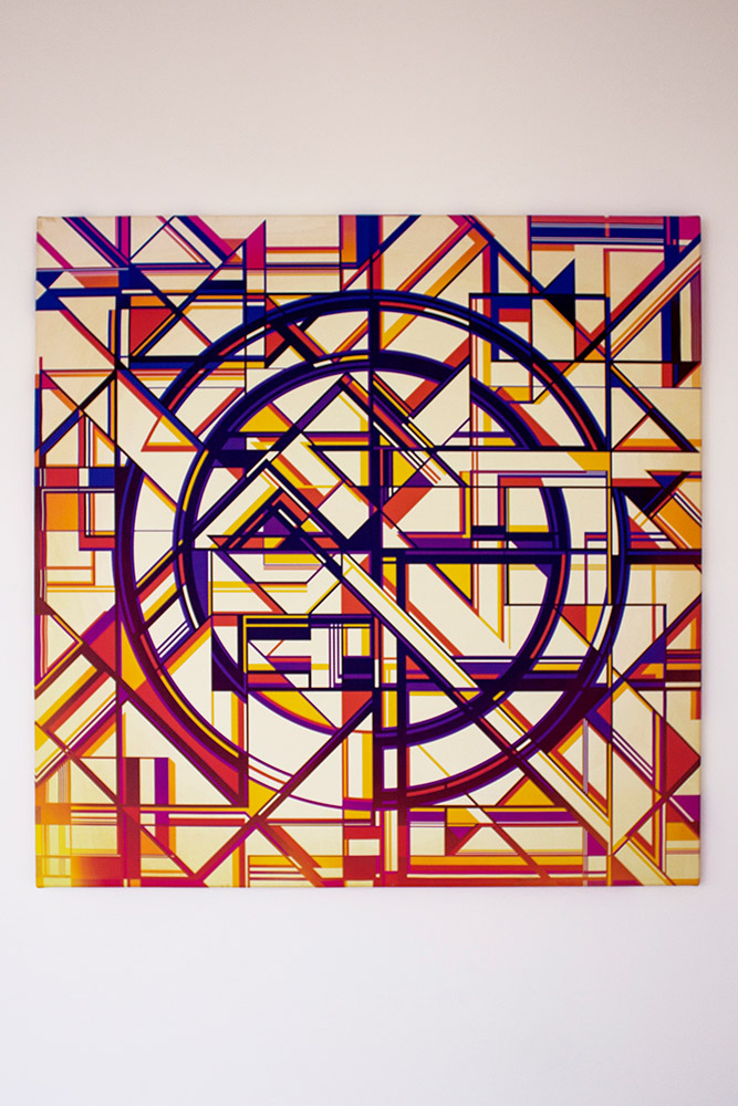 Elysium II (100 cm x 100 cm)