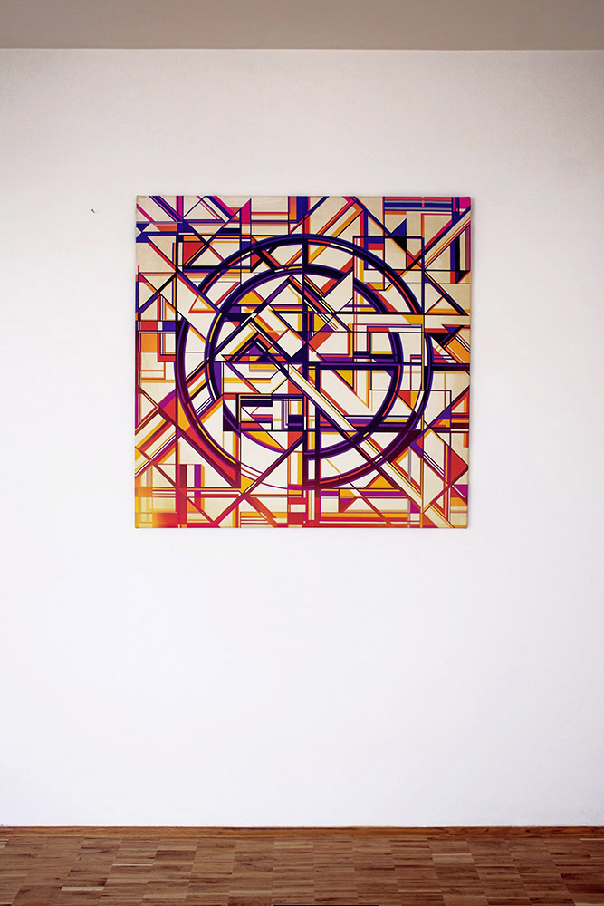 Elysium II (100 cm x 100 cm) – Bild 2