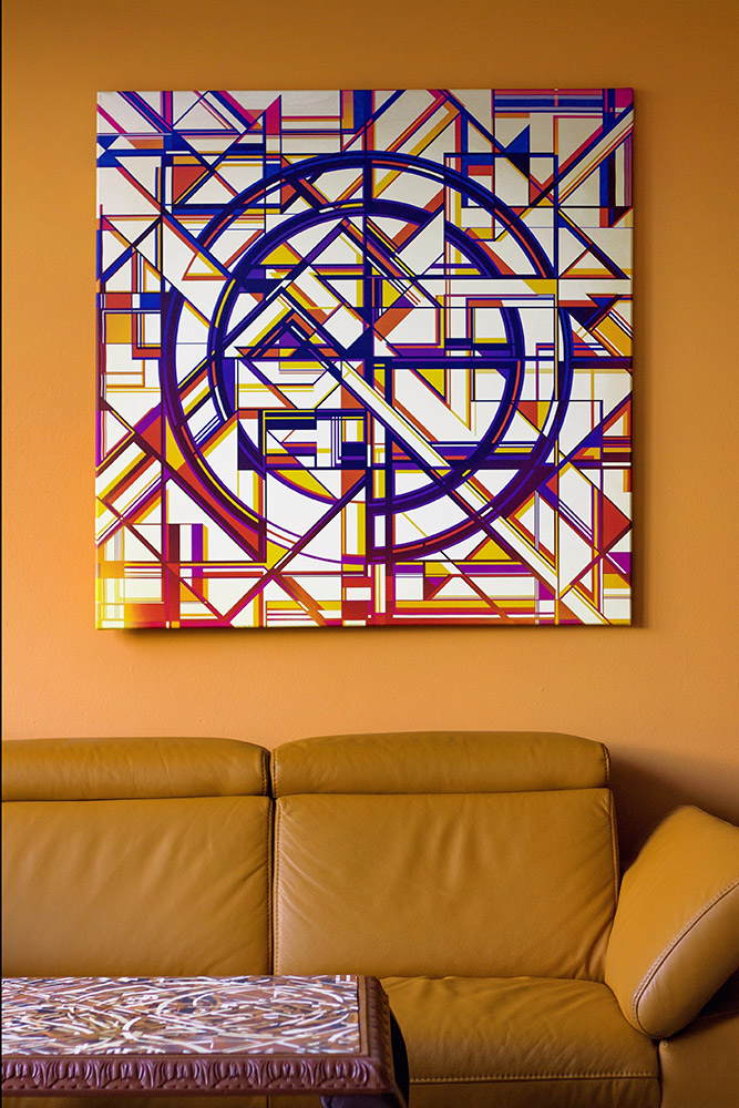 Elysium II (100 cm x 100 cm) – Bild 3