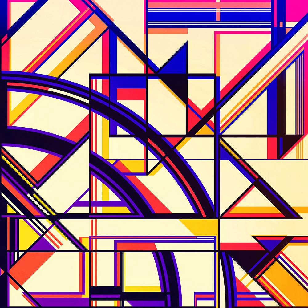 Elysium II (100 cm x 100 cm) – Bild 6