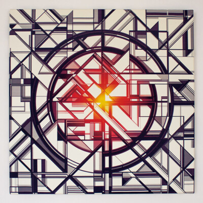 Elysium III (60 cm x 60 cm)